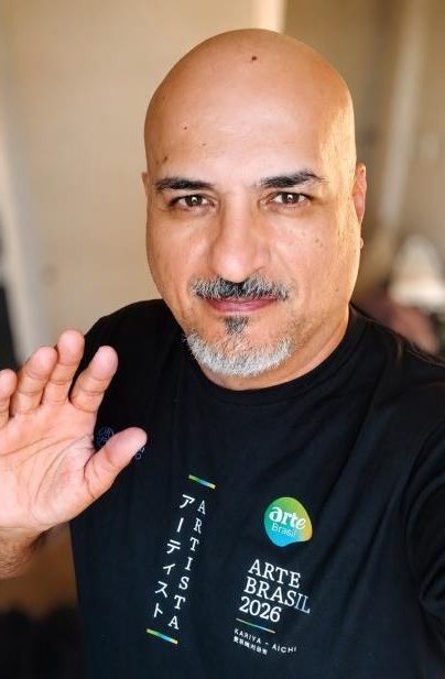 Retrato de Roberto Claussen, escultor brasileiro.